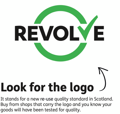 Logo de calidad Revolve